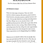 The Mentor’s Handbook by Aneladee Milne