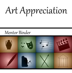 Art Appreciation Mentor Binder