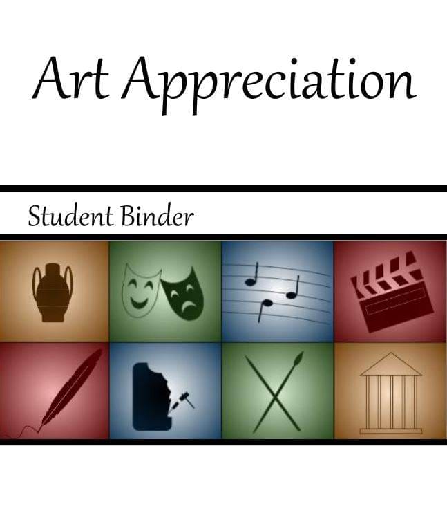 Art Appreciation Student Binder
