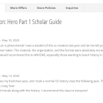 Mission: Hero Part 1 Scholar Guide